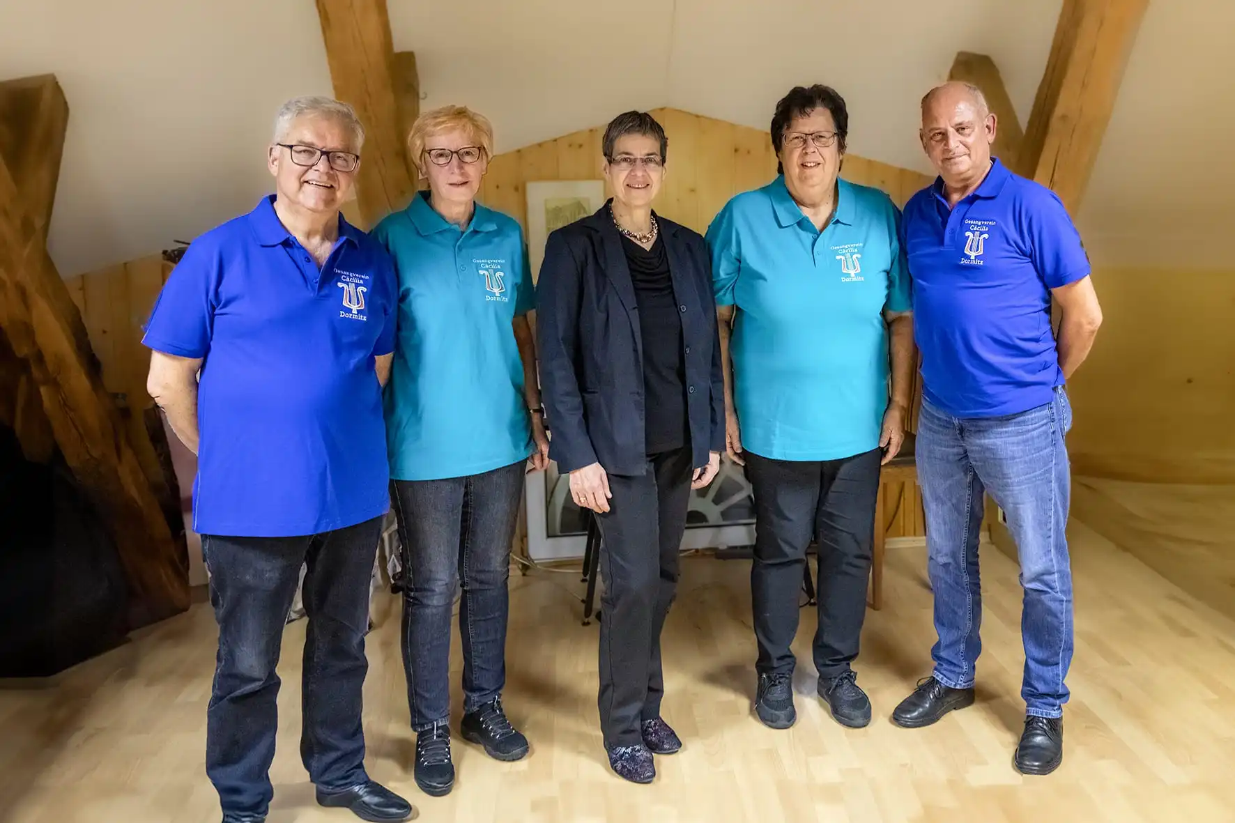 Historisches Foto des Gesangvereins Cäcilia Dormitz